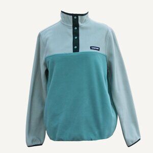 🌿 LAND’S END QUARTER-BUTTON FLEECE